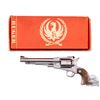 Image 1 : 1976 Unfired Ruger Old Army KBP-7 Black Powder Revolver 44 Caliber Stainless Steel