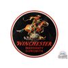 Image 3 : Scarce 38" Winchester "Warranty Gunsmith" Double Sided Metal Sign