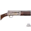 Image 3 : RARE 1984 Browning A5 Gold Classic 12 Gauge Semi-Auto Shotgun Engraved Double Signed & Original Box