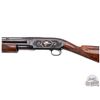 Image 4 : CUSTOM 1952 Winchester Model 12 Skeet Pigeon Grade 20 GA Pump Action Shotgun Engraved & Signed