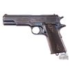 Image 1 : SUPER RARE Colt 1911 First Year 2 Digit Serial .45 ACP Semi-Auto Pistol w/ Archive Letter