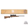 Image 1 : RARE SERIAL #2 Kimber Model 82 Classic America Clackamas .22 LR Bolt Action Rifle with Scope & Box