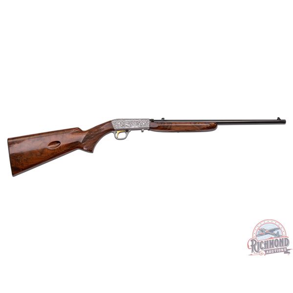 Alfonse Marachal Engraved Belgium Browning Grade III SA Semi-Automatic Rifle .22 LR