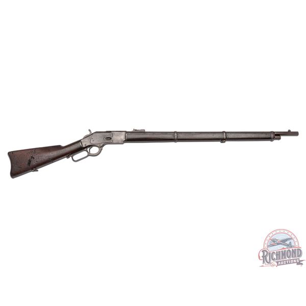 Antique 1894 Winchester Model 1873 Musket .44 WCF Lever Action Rifle 30" Barrel