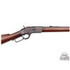 Image 2 : Winchester Model 1873 .38 Cal Lever Action Rifle Kings Improvement With Octagon Barrel