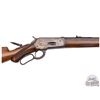 Image 2 : Winchester Model 1886 Fancy .45/70 Caliber Lever Action Rifle With Octagon Barrel