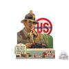 Image 1 : 1932 US Cartridge Co US Ammunition "Shoot The Best When You Use US" 3D Countertop Display Sign