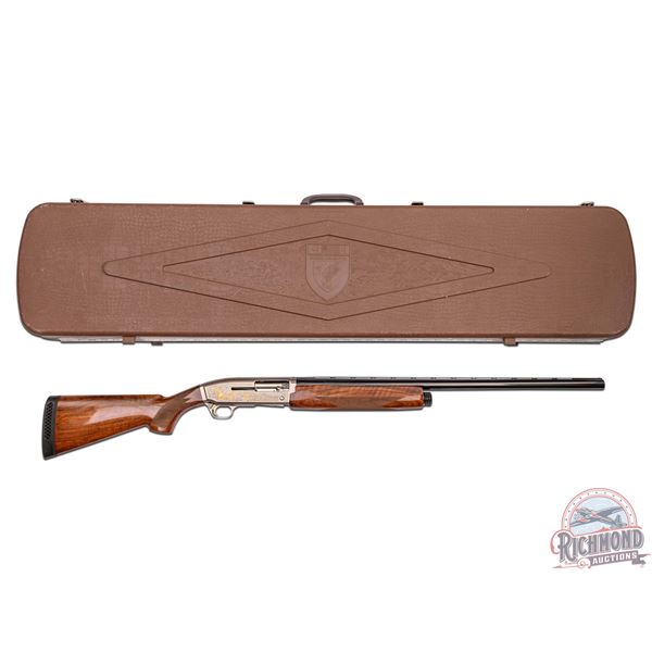Belgium Browning Gold Ducks Unlimited Semi-Auto Shotgun with Case
