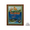 Image 1 : 1940's Pflueger A Great Name In Tackle Cardboard Easel Back Counter Top Sign
