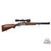 Image 1 : Nice Italian Antonio Zoli Combination Rifle .222 REM / Shotgun 12 Gauge Over / Under