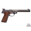 Image 2 : 1971 Hi-Standard Supermatic Trophy Model 107 Military .22 LR Semi-Auto Pistol 7.25" Fluted Barrel
