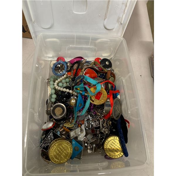 Assorted costume jewelry