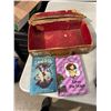 Image 1 : Books and vintage case