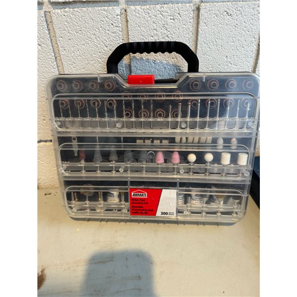 Rotary tool accessory kit