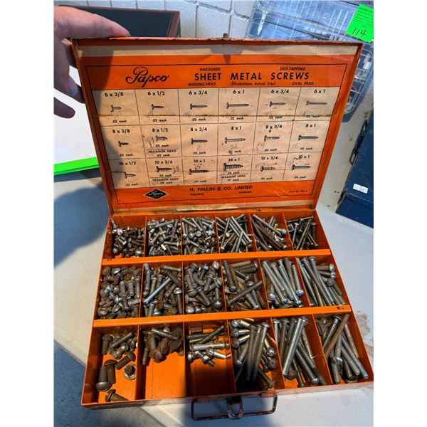 Assorted screws