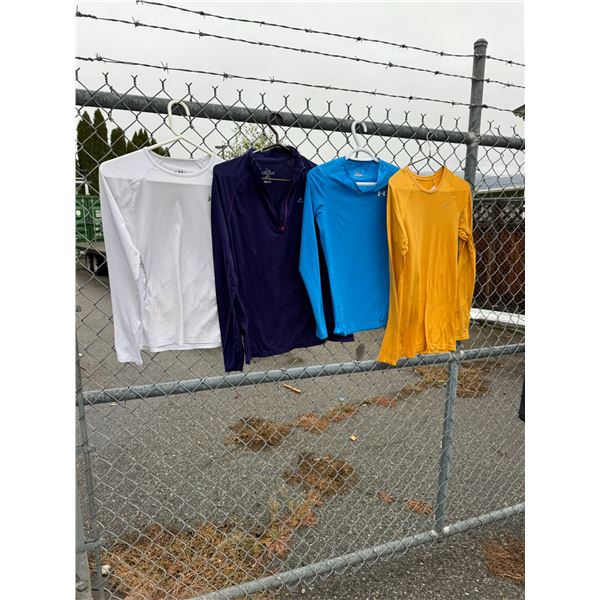 Under Armour, Nike, and other size medium