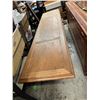 Image 1 : Wood table or bench 81 1/2 inches long 20 1/2 deep one and a half