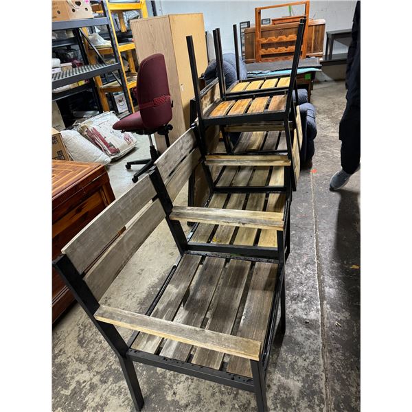 6 patio joy arm chairs