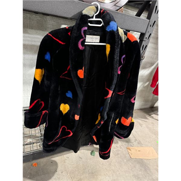 Fairweather coat size not shown