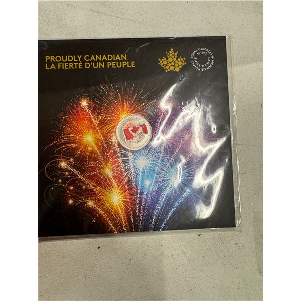Proudly Canadian Royal Canadian mint quarter