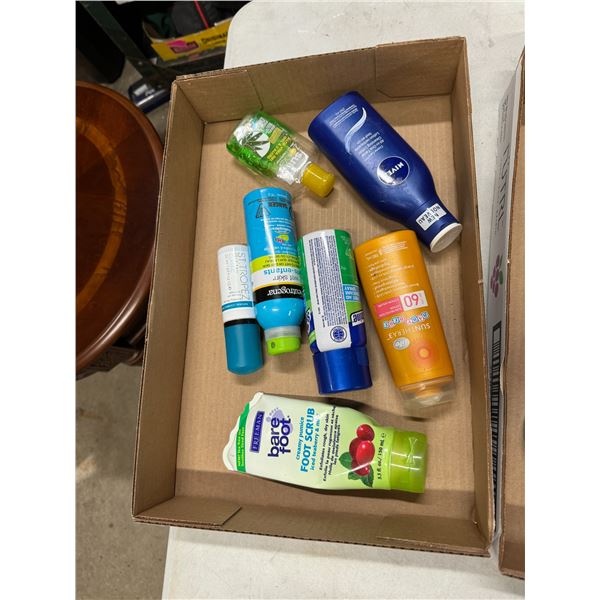 Health and beauty items