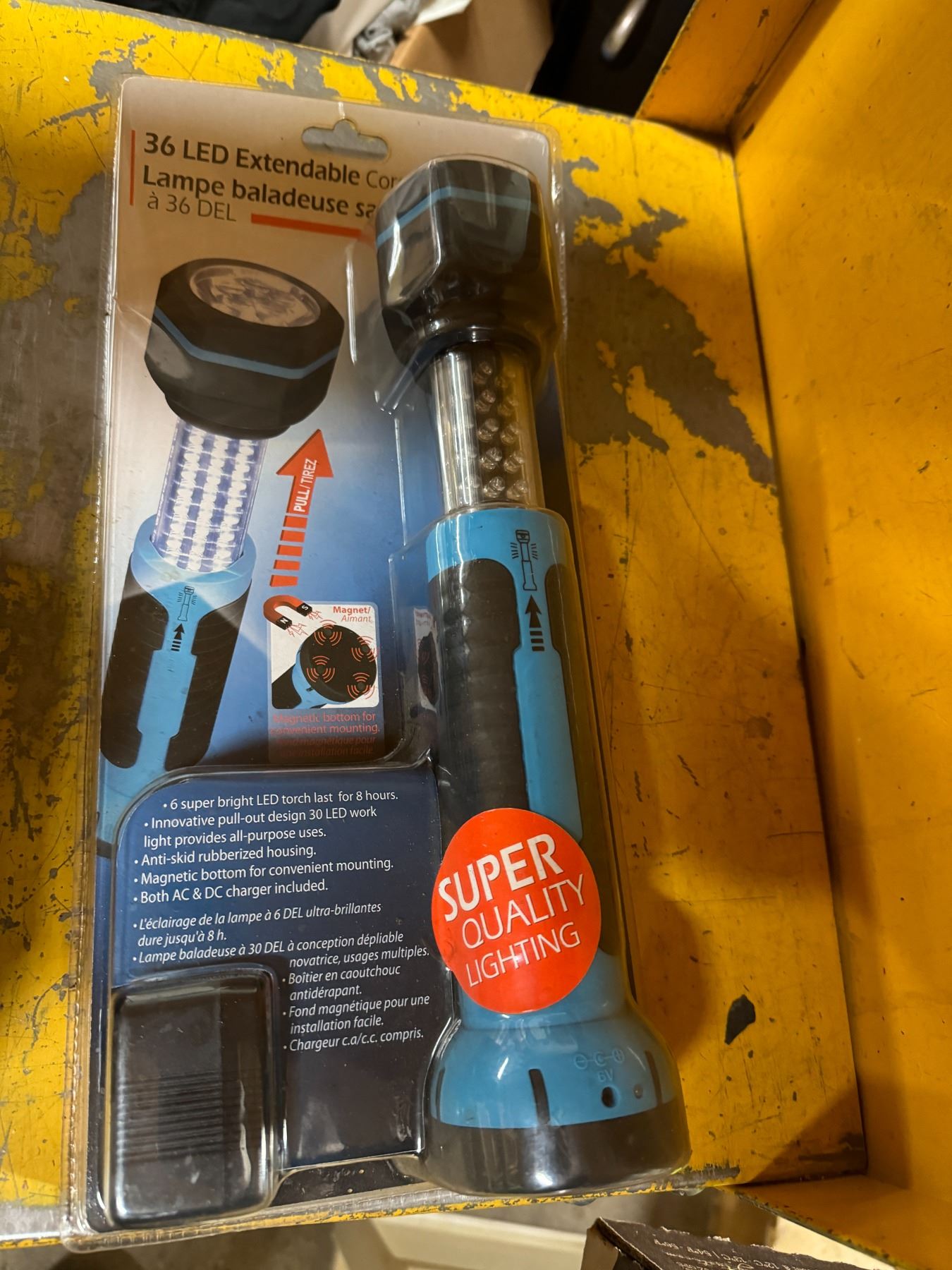 Extendable Led Lamp LED extendable cordless work light