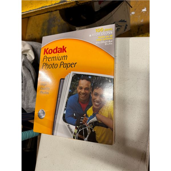 Kodak premium photo paper
