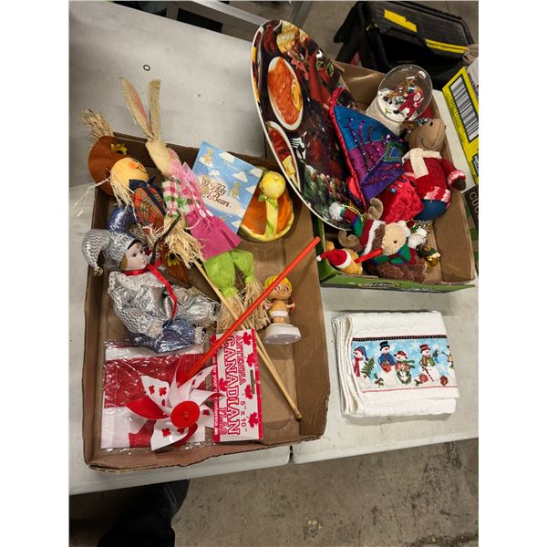 Miscellaneous lot, decor, seasonal, and other