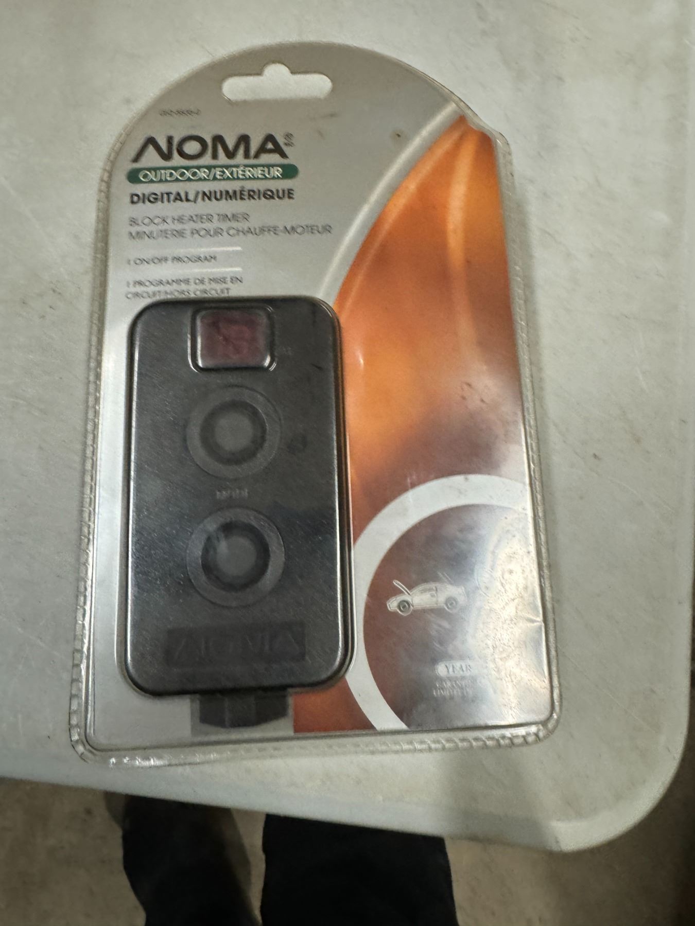Noma outdoor digital block heater timer
