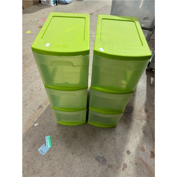 Sterilite storage drawers