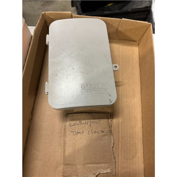 Weatherproof time clock