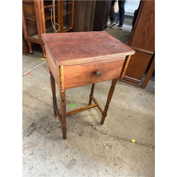 Antiques side table smoke stand