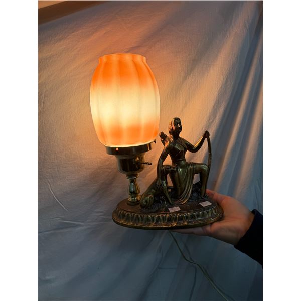 Native antique lamp brass 50's