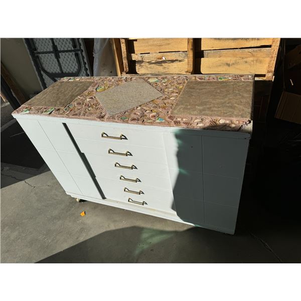 Cabinet on wheels  50" x 20" 30 x 35"