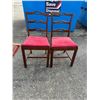 Image 1 : Pair of chairs