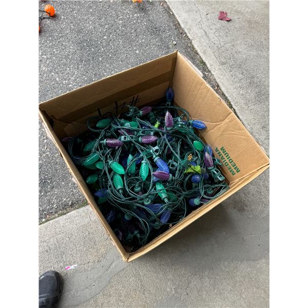 Christmas lights tested working