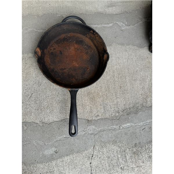 KitchenAid cast-iron frying pan