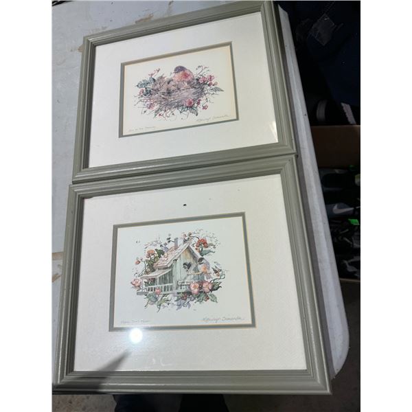 Home sweet home and all in the family wall hangings