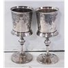 Image 1 : ROGERS & BRO PAIR OF TRIPLE SILVER PLATE