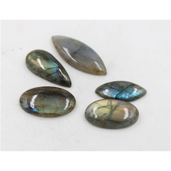 #84-NATURAL LABRADORITE GEMSTONES 112.15CT