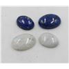 Image 1 : #92-NATURAL LAPIS LAZULI & MOONGEMSTONES 129.60CT