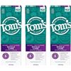 Image 1 : BRAND NEW 3 X 85ML TOMS OF MAINE TOOTHPASTE