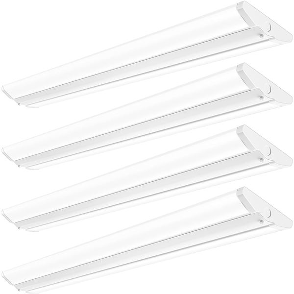NEW WITH BOX FAITHSAIL 4 PACK OF 4' LED SHOP LIGHT