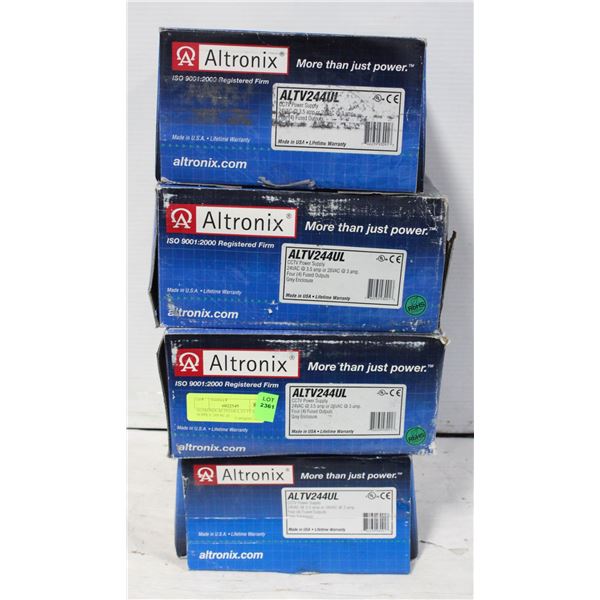 ALTRONIX ALTV244UL CCTV POWER SUPPLY 24VAC @