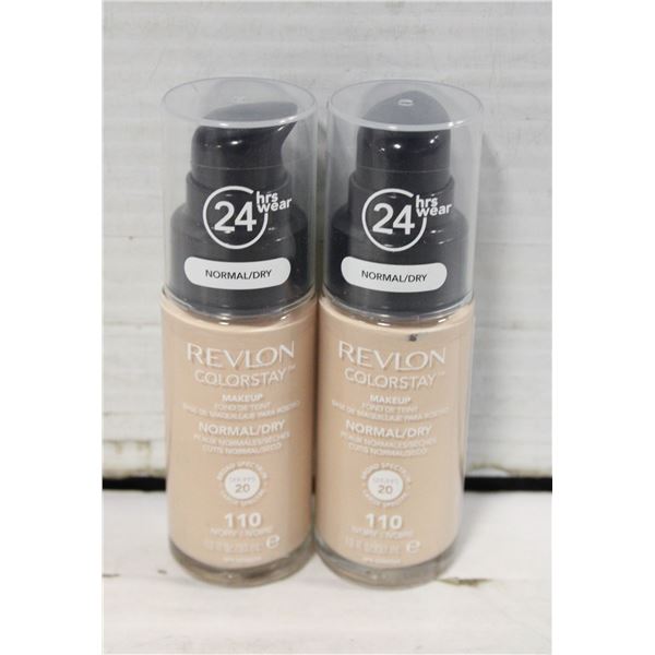 2 PACK OF REVLON FOUNDATION