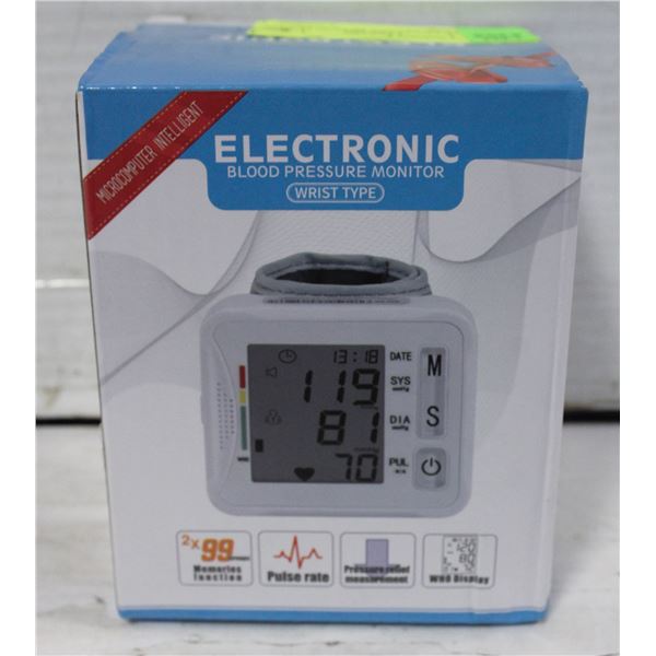 NEW ELECTRONIC BLOOD PRESSURE MONITOR