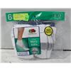 Image 1 : UNCLAIMED SZ 6-12 6 PK OF FRUIT OF THE LOOM SOCKS