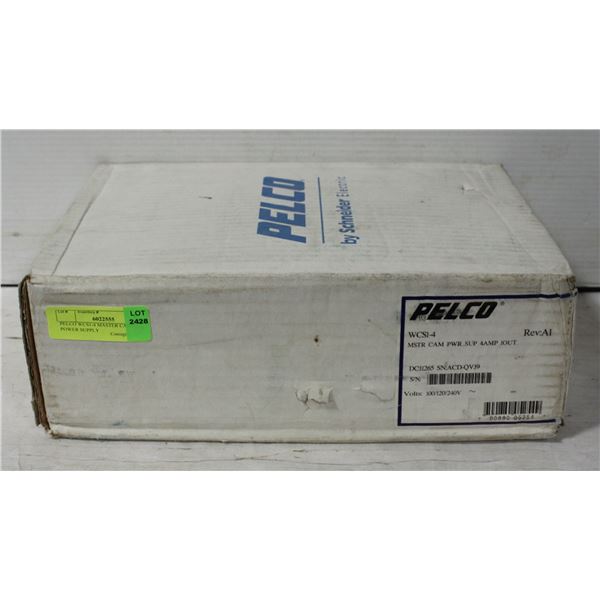 PELCO WCS1-4 MASTER CAMERA POWER SUPPLY