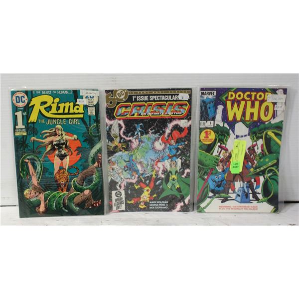 COMIC BOOK LOT 3 BOOKS