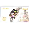 Image 3 : LG68 ULTRA 2 SMART WATCH WITH METAL & TWO SILICONE